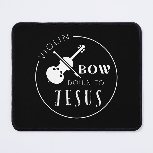 Item preview, Jesus Violinist - Bow Down to Jesus - Church Worship Team/ Church Band designed and sold by Share-Blessings.