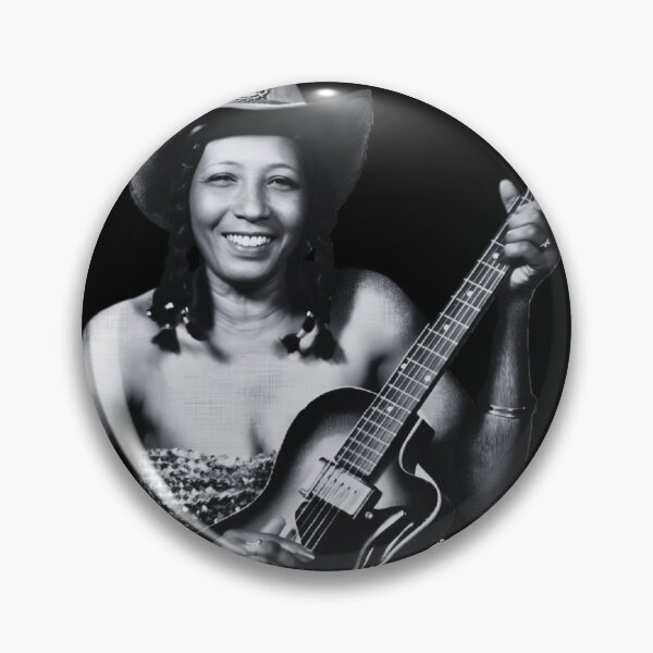 Item preview, Jessie Mae Hemphill - pioneer woman, electric guitar - Mississippi Country Blues designed and sold by Lindaco.