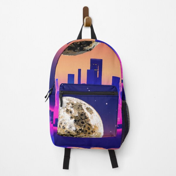 Item preview, Neon Crumpet Moonrise Over City designed and sold by LionBrew.
