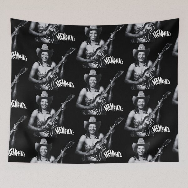 Item preview, Jessie Mae Hemphill - pioneer woman, electric guitar - Mississippi Country Blues designed and sold by Lindaco.