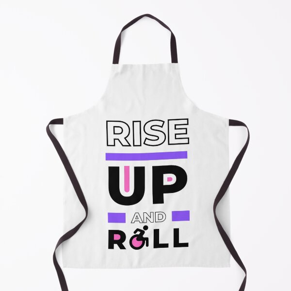 Item preview, Rise up and Roll (light background), for Wheelchair users. designed and sold by It's Wheelie Cool.