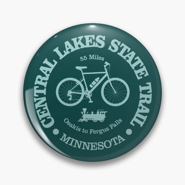 Item preview, Central Lakes State Trail (Cycling) designed and sold by curranmorgan.