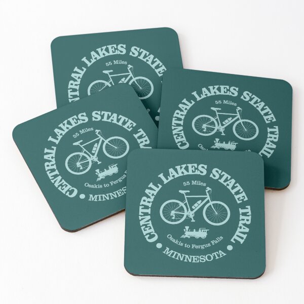 Item preview, Central Lakes State Trail (Cycling) designed and sold by curranmorgan.