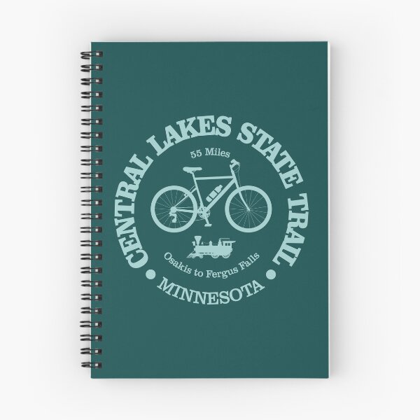 Item preview, Central Lakes State Trail (Cycling) designed and sold by curranmorgan.