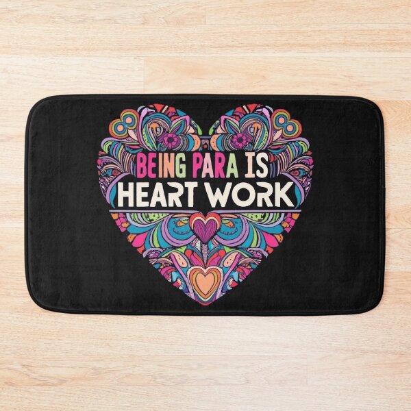 Item preview, Being Para is Heart Work in the style of a vibrant psychedelic heart designed and sold by Pawel Oska.