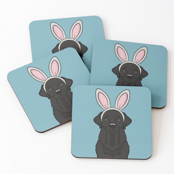 Item preview, Black Lab Bunny  designed and sold by rmcbuckeye.