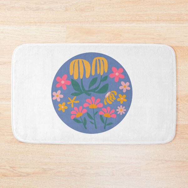 Item preview, Retro flowers and modernistic twist designed and sold by BritishDelights.