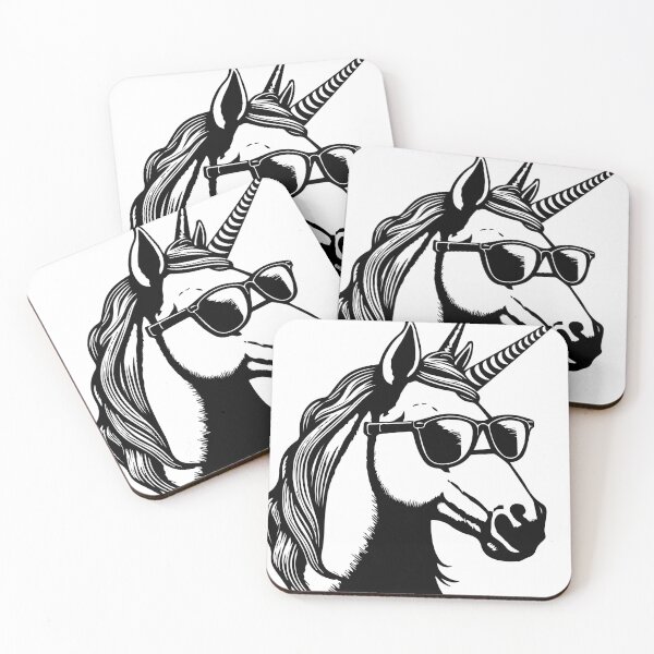 Item preview,  Unicorn retro, retro unicorn, with gradient designed and sold by badbug.
