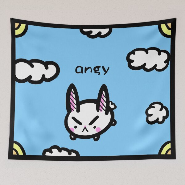 Item preview, Angy Bunny designed and sold by Noobles-Sh0p.