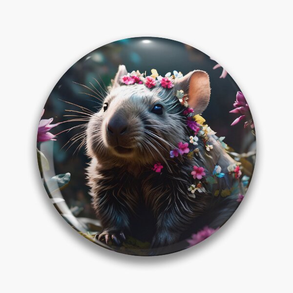 Item preview, Cute Happy Smiling Wombat designed and sold by TheArtOfPat.