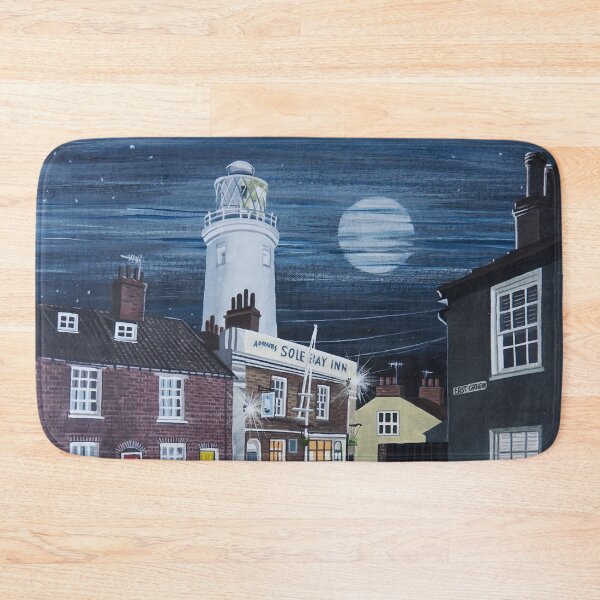 Item preview, Southwold at night painting designed and sold by Tom Crittenden.
