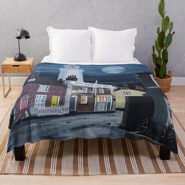 Item preview, Southwold at night painting designed and sold by Tom Crittenden.