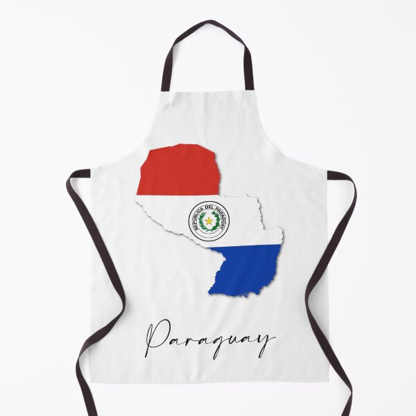Item preview, Paraguay Country Map and Flag South America designed and sold by dk-design85.