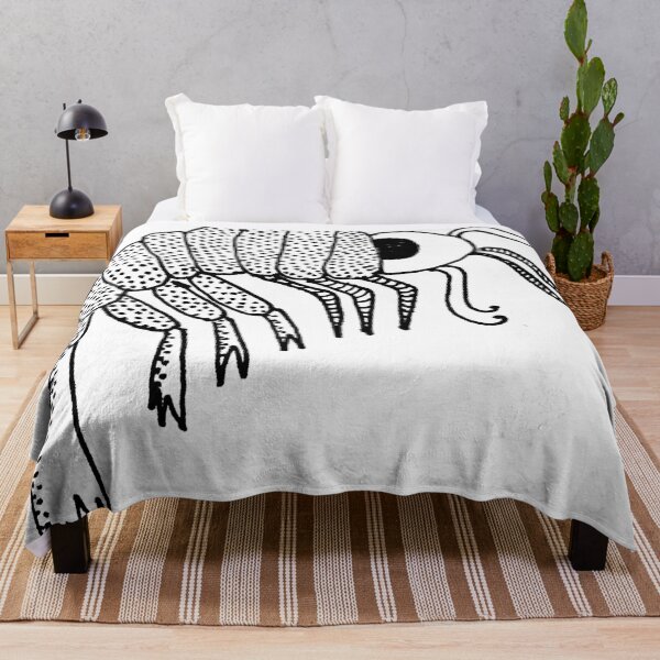 Item preview, Cute Shrimp Amphipod Drawing designed and sold by ChickenWizzard.