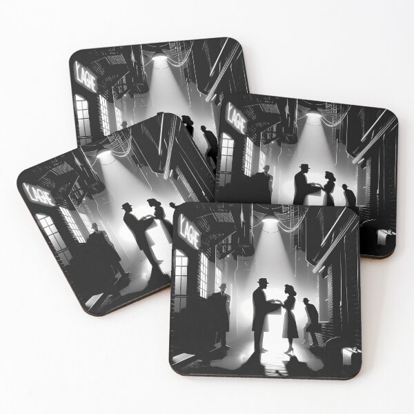 Item preview, Noir Alley Handover: A Clandestine Affair designed and sold by TeeTown Treasure.