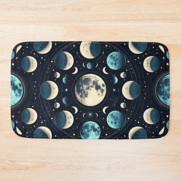 Item preview, Enchanted Moon: Celestial Pattern designed and sold by Rui Fernandes.