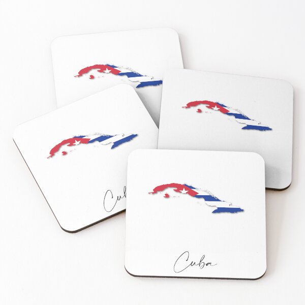 Item preview, Cuba Country Map and Flag Havana Caribbean designed and sold by dk-design85.