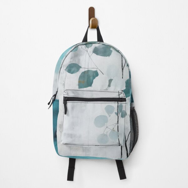 Item preview, Abstract teal japandi style art designed and sold by filigreedigital.