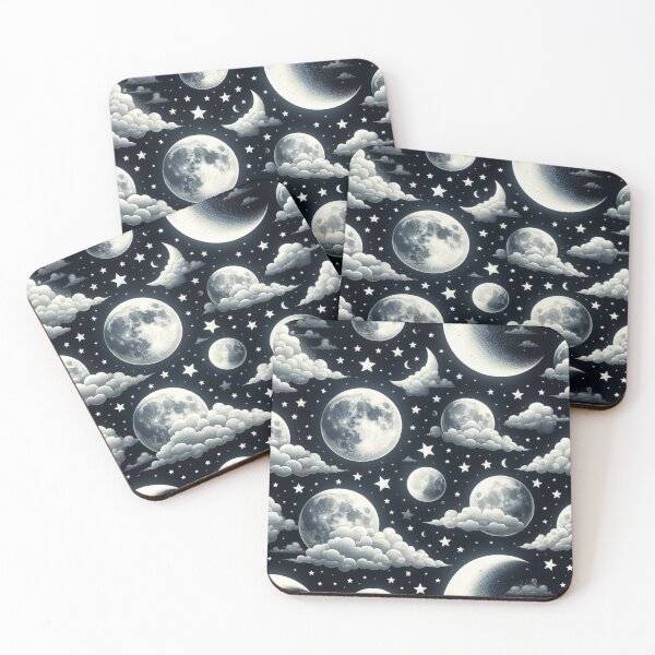 Item preview, Serenity Cosmos: Lunar Pattern" designed and sold by Rui Fernandes.