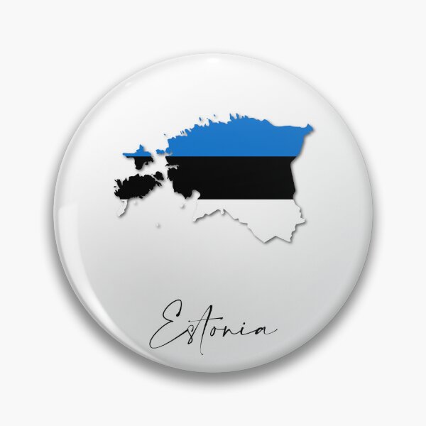 Item preview, Mapa y bandera del país de Estonia Tallin Europa designed and sold by dk-design85.