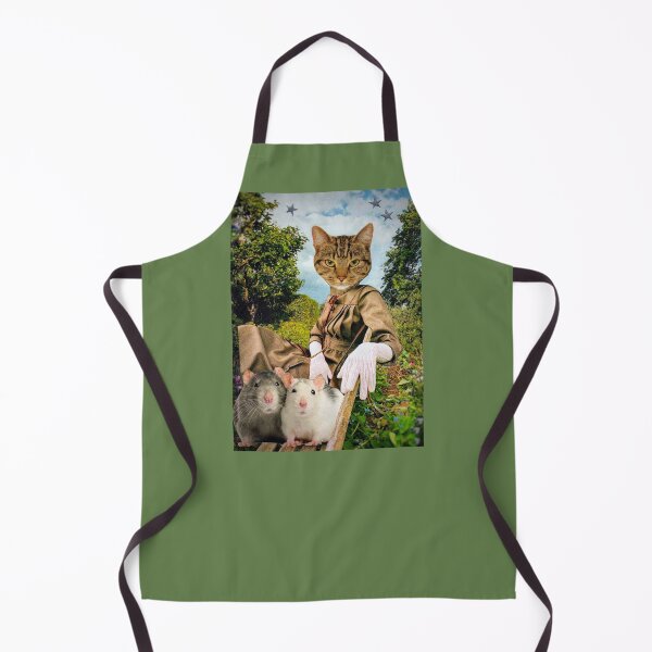 Item preview, Tabby Cat with Rats - 'Mind If I Sit Here?' designed and sold by Nikki Fortuin Arts & Crafts.