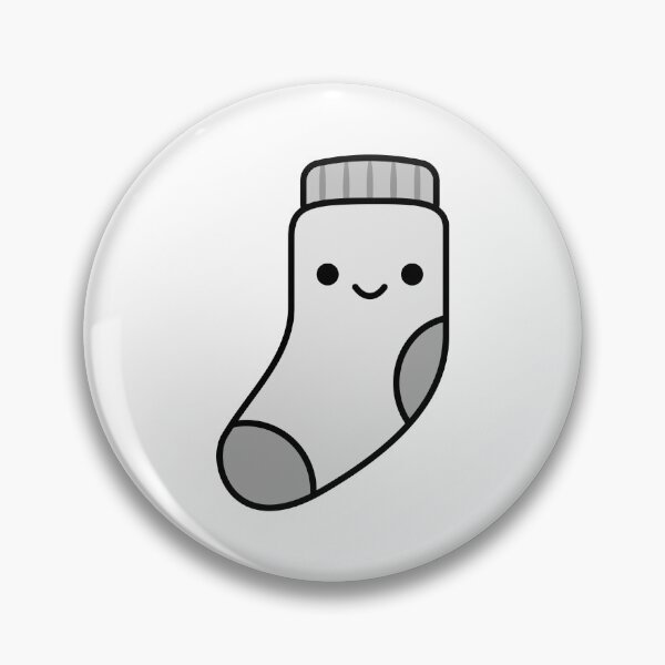 Item preview, Sock designed and sold by SideQuestDoodles.