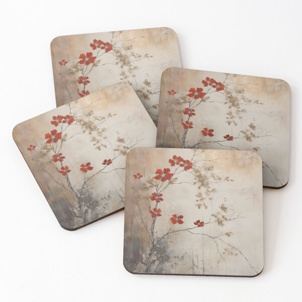 Item preview, Wabi sabi japanese art blossom designed and sold by filigreedigital.