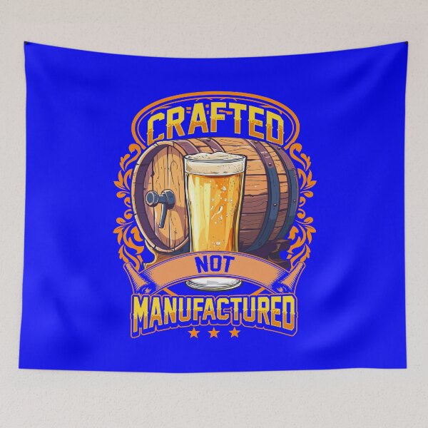 Item preview, Drink Beer Drinker Drinking Design Crafted, Not Manufactured  designed and sold by fantasticdesign.