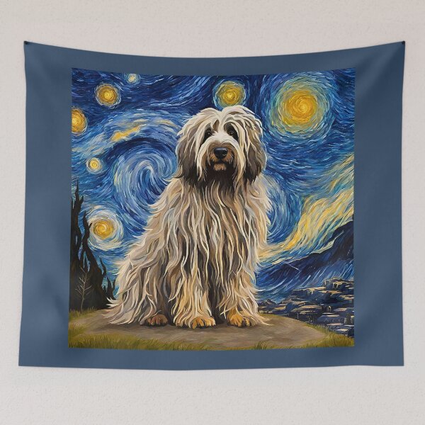 Item preview, Bergamasco Sheepdoggy Night designed and sold by Fredster1966.