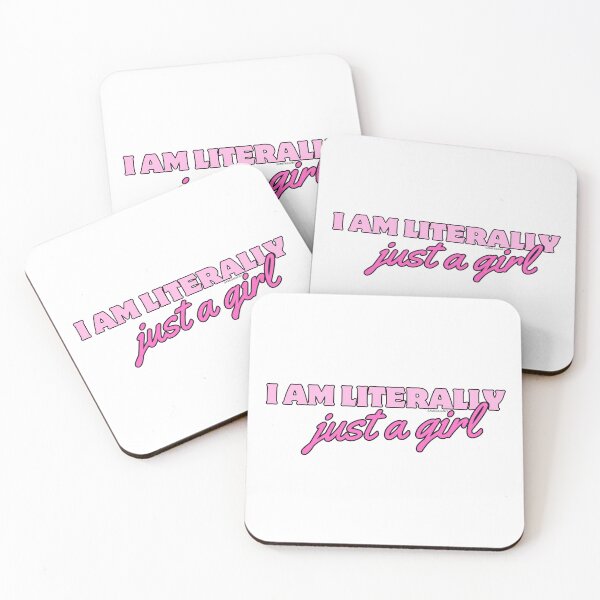 Item preview, I am literally just a girl designed and sold by samesiesart.