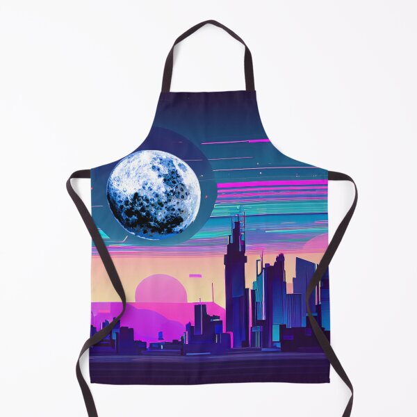 Item preview, Neon Crumpet Moonrise Over City designed and sold by LionBrew.