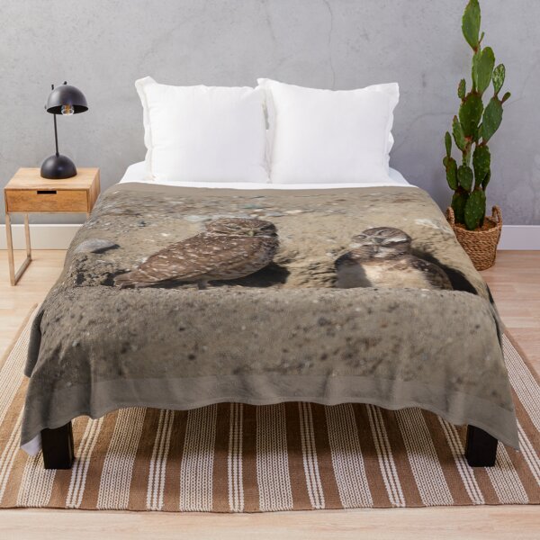 Item preview, Burrowing Owl Afternoon Nap designed and sold by CarolM.
