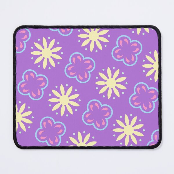 Item preview, Purple Colorful Budding Flowers Spotted Unlimited Ornaments Pattern designed and sold by Alchemy-A-La-G.