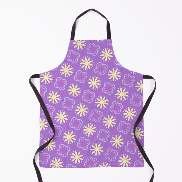 Item preview, Purple Colorful Budding Flowers Spotted Unlimited Ornaments Pattern designed and sold by Alchemy-A-La-G.