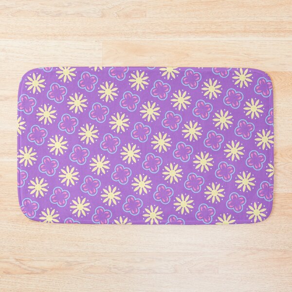 Item preview, Purple Colorful Budding Flowers Spotted Unlimited Ornaments Pattern designed and sold by Alchemy-A-La-G.