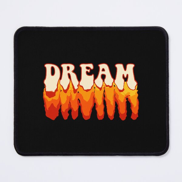 Item preview, Dream fire melting text yellow orange designed and sold by vyascreations.