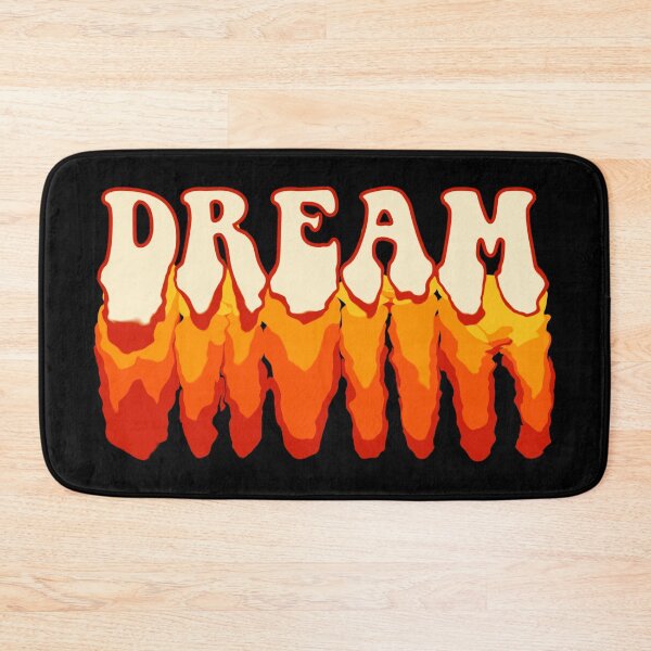 Item preview, Dream fire melting text yellow orange designed and sold by vyascreations.