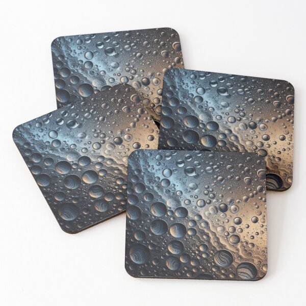 Item preview, Droplets Symphony: Rainy Day Pattern designed and sold by Rui Fernandes.