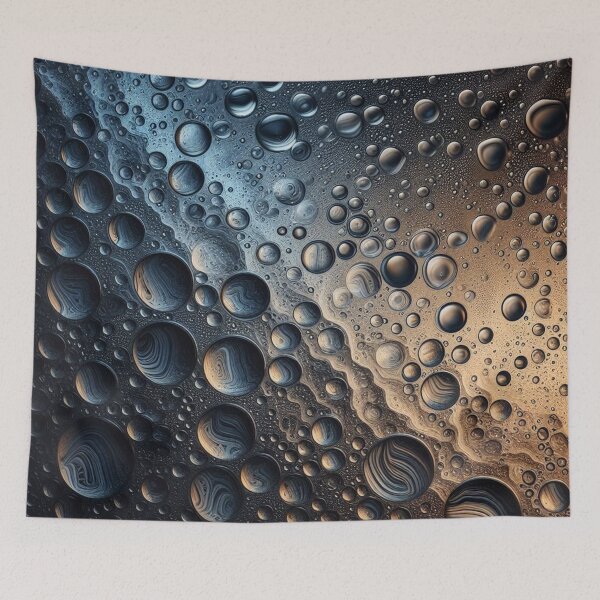 Item preview, Droplets Symphony: Rainy Day Pattern designed and sold by Rui Fernandes.