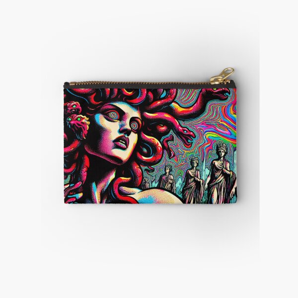 Item preview, Trippy Psychedelic Medusa's Statue Collection designed and sold by AIPixelMaster.