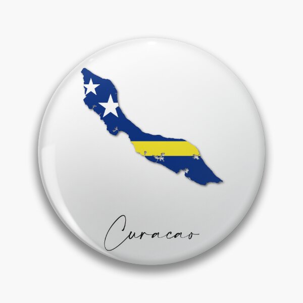 Item preview, Curacao Country Map and Flag Caribbean Central America designed and sold by dk-design85.