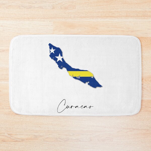 Item preview, Curacao Country Map and Flag Caribbean Central America designed and sold by dk-design85.