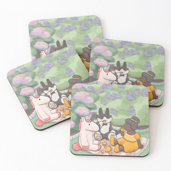 Item preview, Stuffed Animal Tea Party Picnic  designed and sold by Art-Lyss.