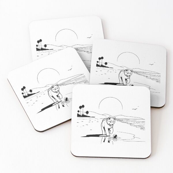 Item preview, Puppy Playing @ the Beach designed and sold by DesignsByKazu.
