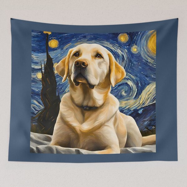 Item preview, Labrador Retrievery Night designed and sold by Fredster1966.