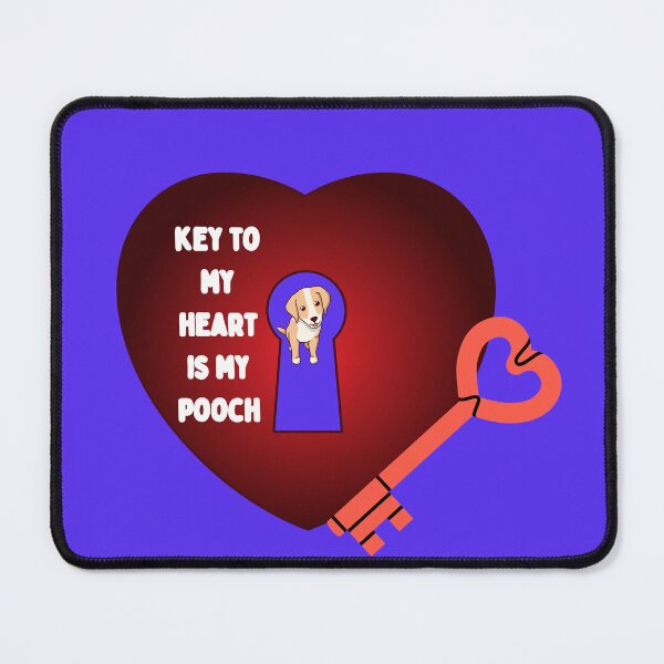 Item preview,  key to my heart is my pooch puppy designed and sold by Mara9.