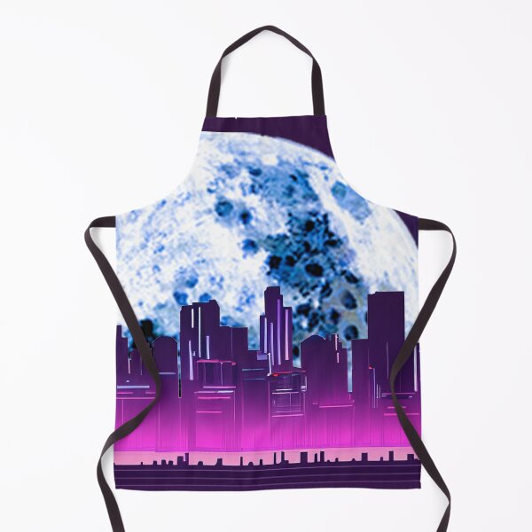 Item preview, Neon Crumpet Moonrise Over City designed and sold by LionBrew.
