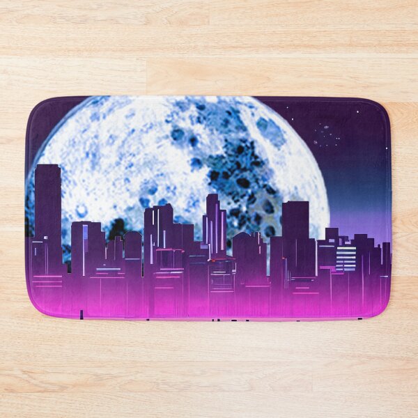 Item preview, Neon Crumpet Moonrise Over City designed and sold by LionBrew.