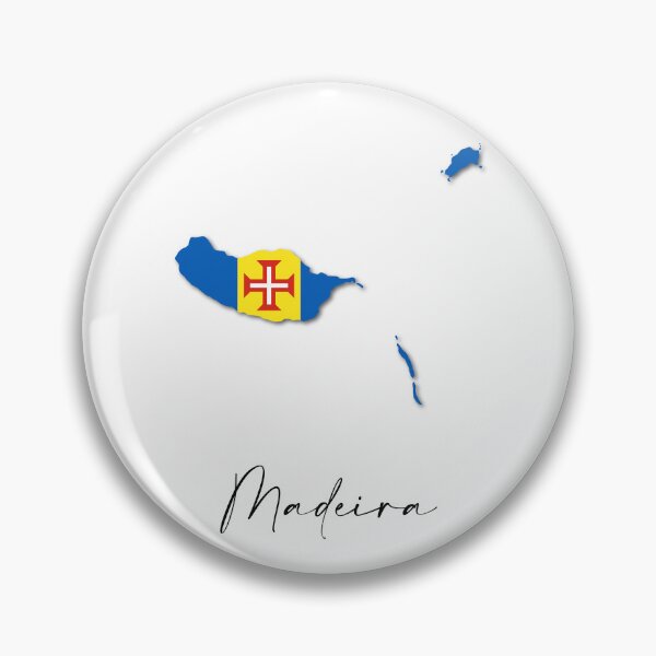 Item preview, Madeira Portugal Country Map and Flag Funchal Europe designed and sold by dk-design85.