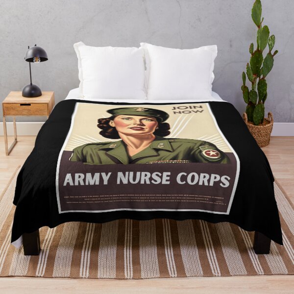 Item preview, Army Nurse Corps Vintage WWII Join Now Poster Style designed and sold by honesttiger.